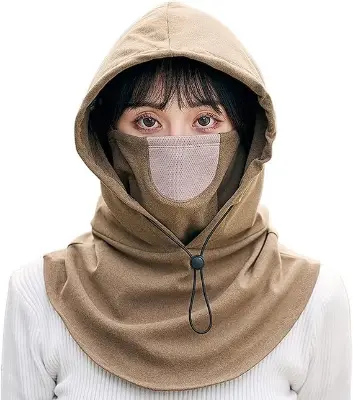 Picture of Hot Sale Filter Screen Head Cap Windproof Mask Cap Winter Warm Cap Cycling Men/Women
