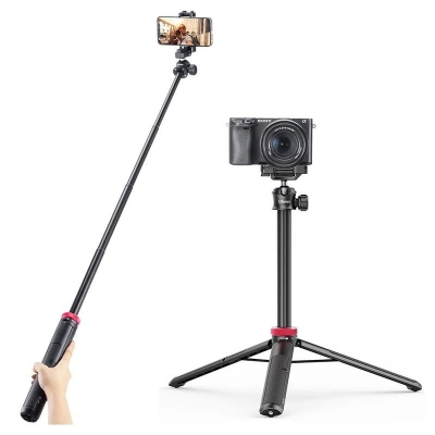 Picture of Ulanzi MT44 Extendable Vlog Tripod With 360° Ball Head – Black Color - Black