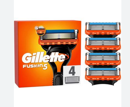 Picture of Gillette fusion Blades - 4s Pack (Cartridge)