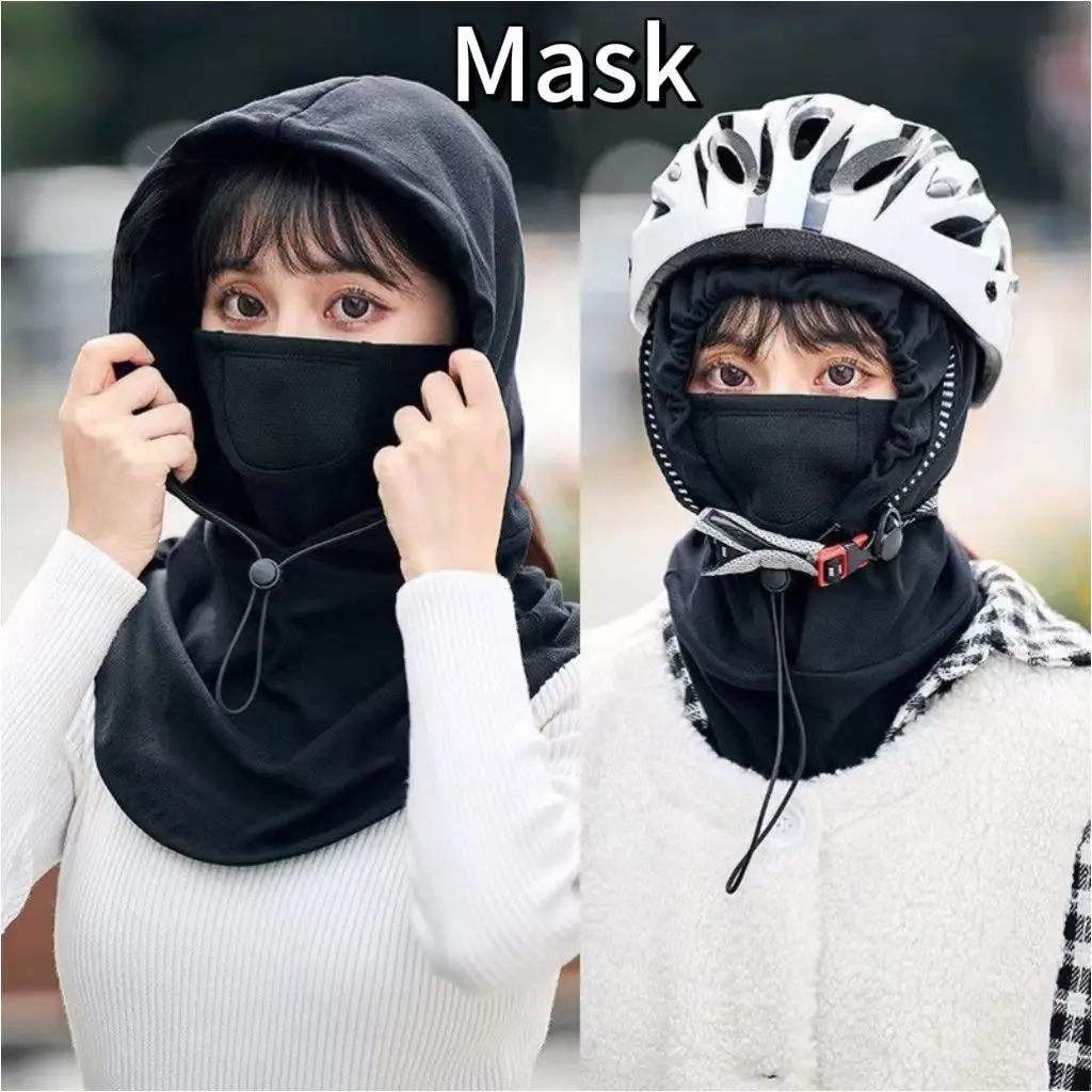 Picture of Hot Sale Filter Screen Head Cap Windproof Mask Cap Winter Warm Cap Cycling Men/Women