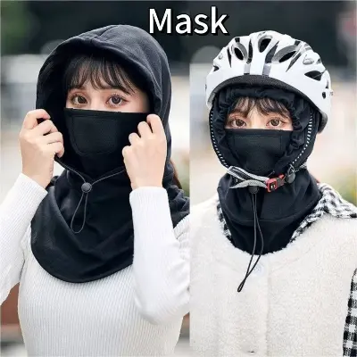 Picture of Hot Sale Filter Screen Head Cap Windproof Mask Cap Winter Warm Cap Cycling Men/Women
