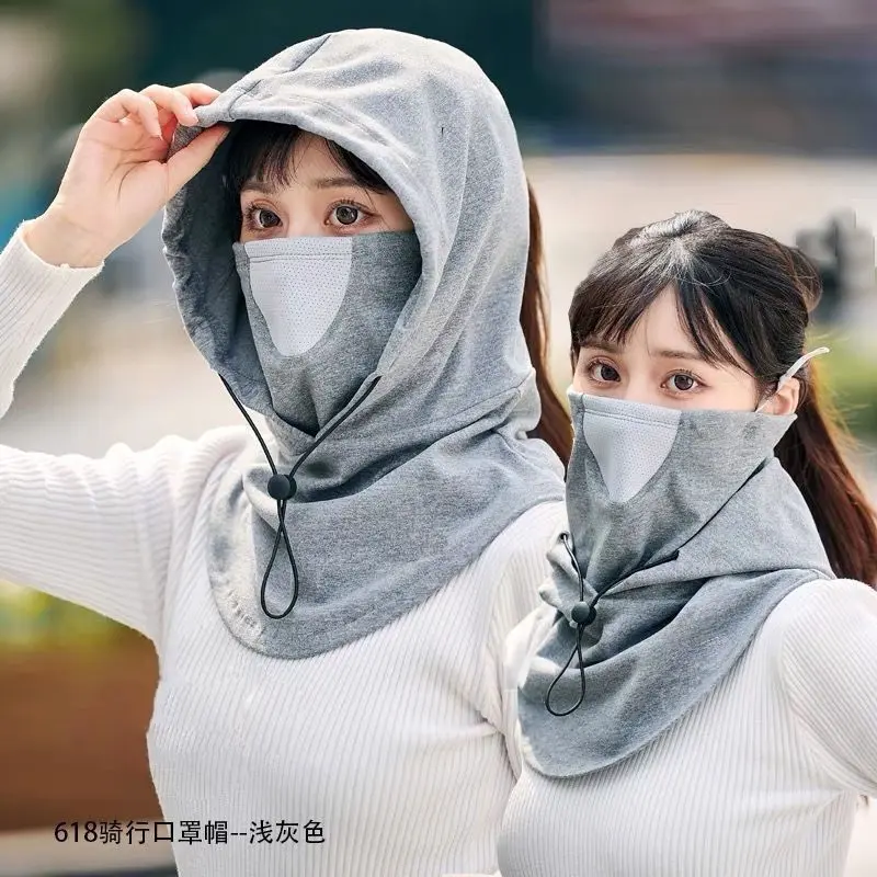 Picture of Hot Sale Filter Screen Head Cap Windproof Mask Cap Winter Warm Cap Cycling Men/Women