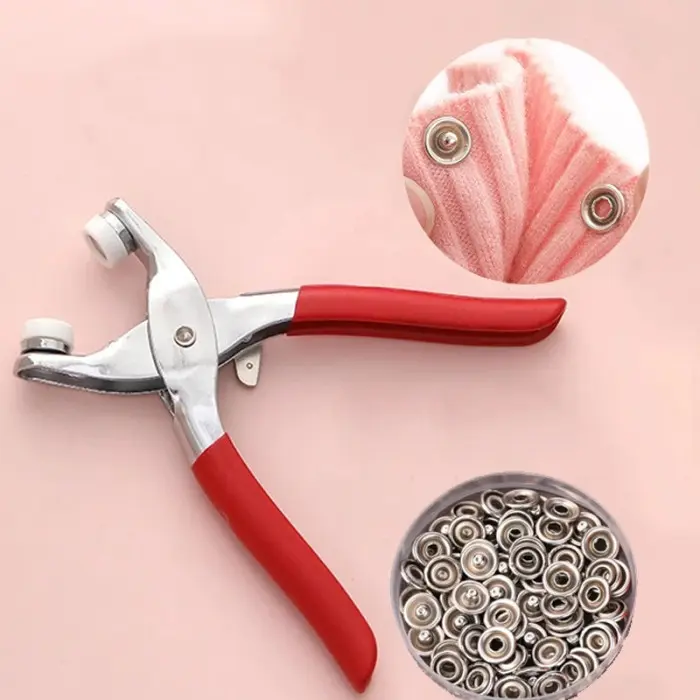 Picture of Hand Pressure Pliers For Prong Snap Button (FREE 100 BUTTON)