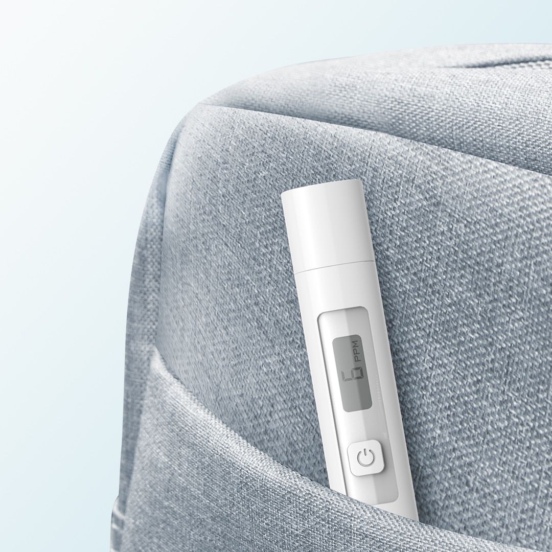 Picture of Xiaomi DUKA TDS Meter Water Quality Tester Pen- White Color - White