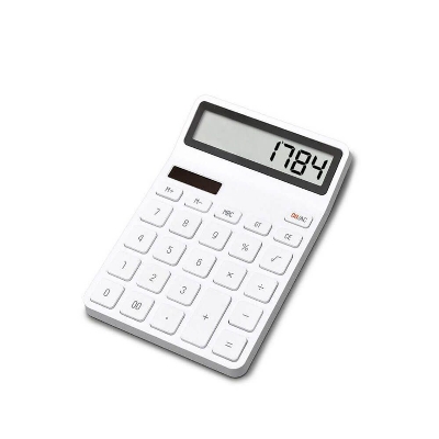 Picture of Xiaomi LEMO Kaco Electronic Calculator 1 year official warranty - White