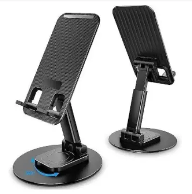 Picture of Folding Lifting Bracket Tablet Stand, Phone Stand Holder All Metal Base Angle Adjustable Cellphone Stand