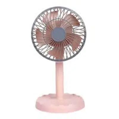 Picture of JYSUPER JY-2218 Rechargeable Mini Table Fan Portable Mini Moving Fan Adjustable Desk Fan