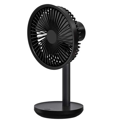 Picture of Xiaomi Solove F5 4000mAh Rechargeable Desk Fan – Black Color - Black
