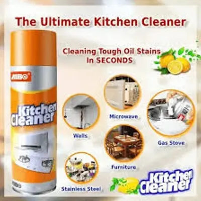 Picture of Household Kitchen Heavy Oil Grease Powerful Cleaner Kitchen Detergent Clean Foam Powerful Decontamination Spray
