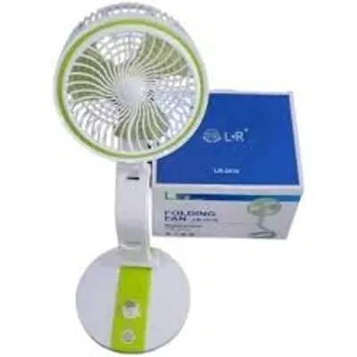 Picture of New Rechargeable Folding Table Fan with Led Light