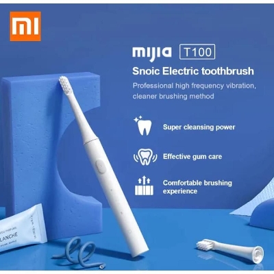 Picture of Xiaomi Mijia T100 Mi Smart Electric Toothbrush(1 year replacement warranty ) - White