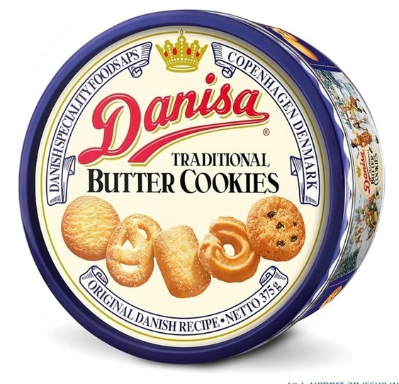 Picture of Danisa Traditional Butter Cookies Tin 454gm