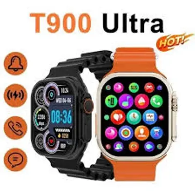 Picture of T900 Ultra Men Smart Watch 2.09" HD Screen Bluetooth Calling Pedometer Heart Rate Blood Pressure Sleep Sports Watch for iPhone & Andriod Phone.