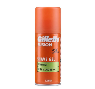 Picture of Gillette Fusion Shave Gel with Almond Oil-75ml