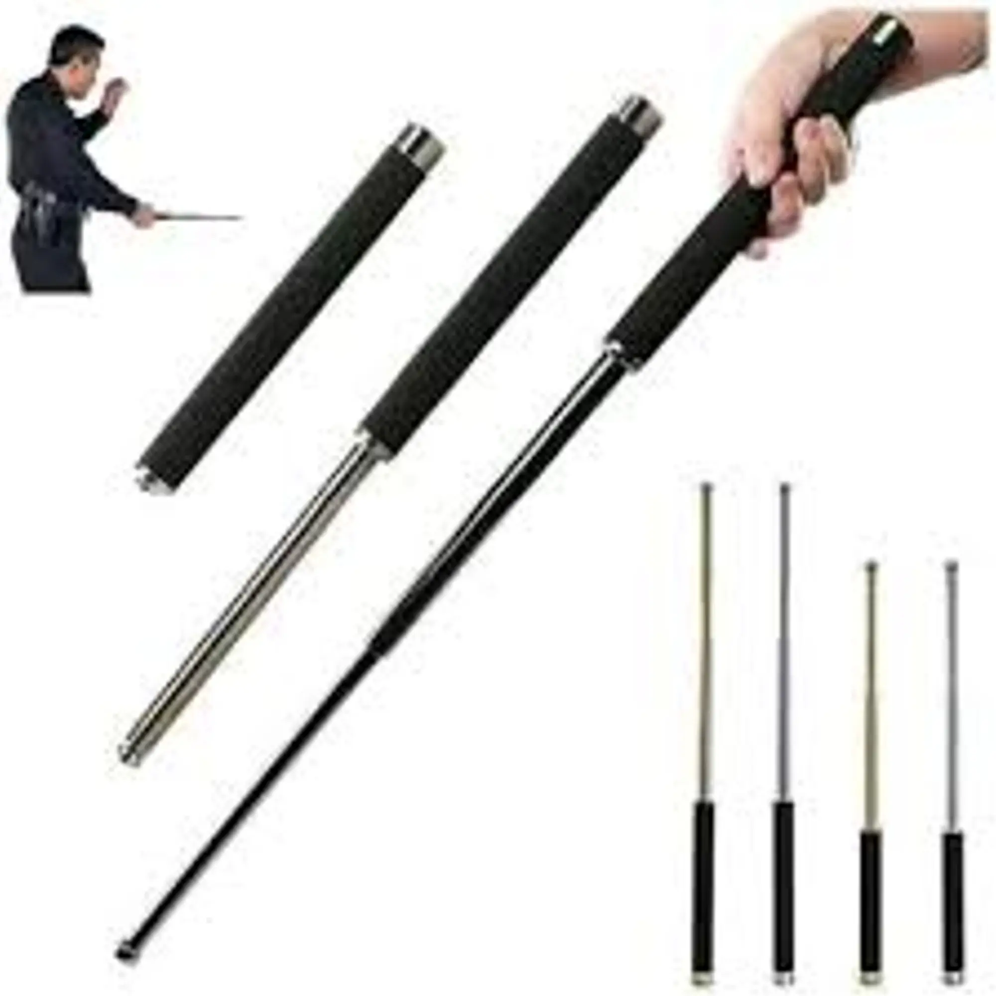 Picture of Multi-functional Trekking Pole Emergency Escape Tool Expandable 26 Inch