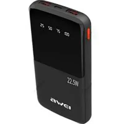 Picture of Awei P10K 10000mAh Fast Charing Powerbank 22.5W Power Bank