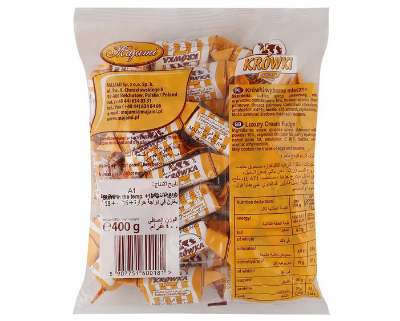 Picture of Chocolate & Candy Corner :: Krowki Cream Fudge Chocolate- 400g