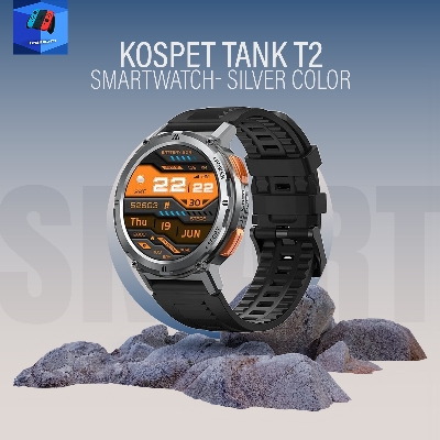 Picture of KOSPET TANK T2 Smartwatch- Silver Color( 2years replacement warranty) - Silver