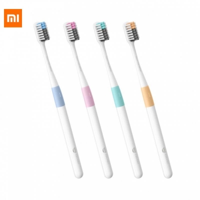 Picture of Xiaomi Doctor Bei Bass Toothbrush (4pcs) - Multicolor