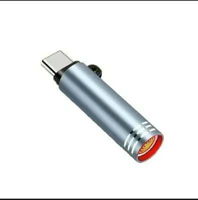 Picture of Usb-C Mini Lighter Tungsten Wire No Flame Blow Ignition Travel Safe Tool