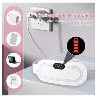 Picture of Portable Cordless Heating Pad With Adjustable Strap