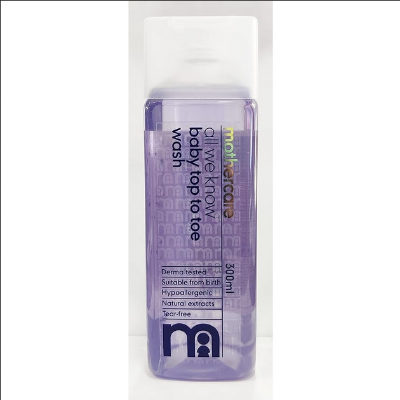Picture of Mothercare All We Know Baby Top To Toe Wash 300ml