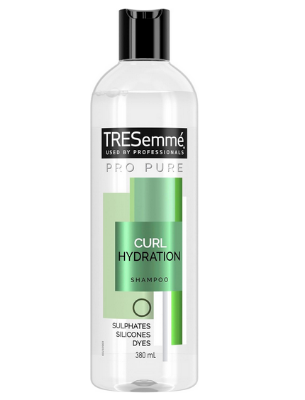Picture of TRESemmé Hydration Shampoo silicone, dye, sulphate free for curly hair 380 ml