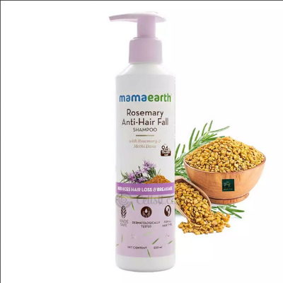 Picture of Mamaearth Anti-Hair Fall Shampoo with Rosemary & Methi Dana 250ml