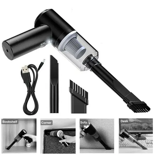 Picture of 2-in-1 Mini Home & Car Vacuum Cleaner portable & Rechargeable