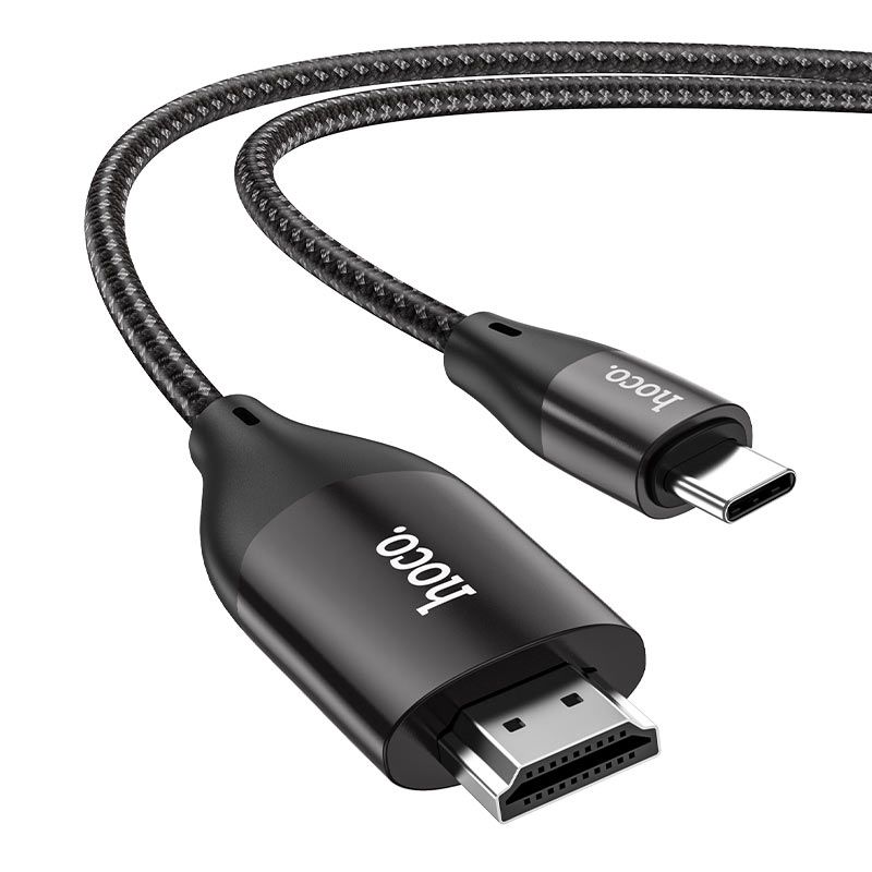 Picture of Hoco Type-C to HDMI Cable( 1 ya replacement warranty) - Black