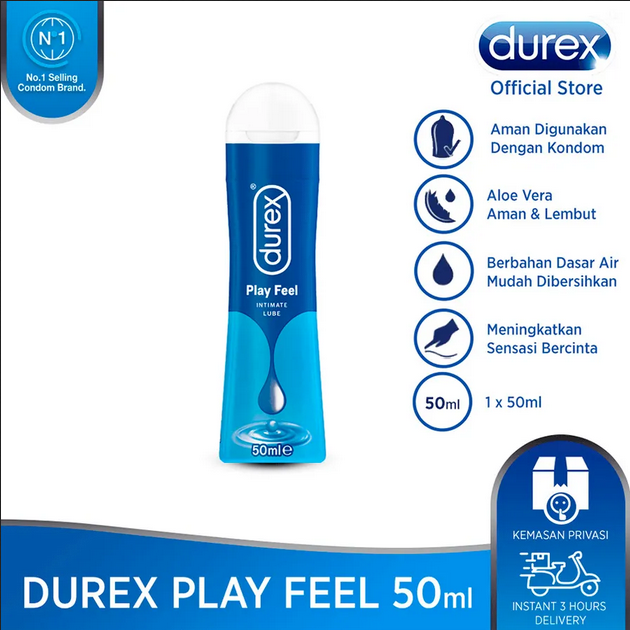 Picture of Durex Play Classic H2O Water Based Lubricant Lube Gel - 50ml