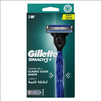 Picture of Gillette Mach3 Razor 1 Handle + 2 Blades