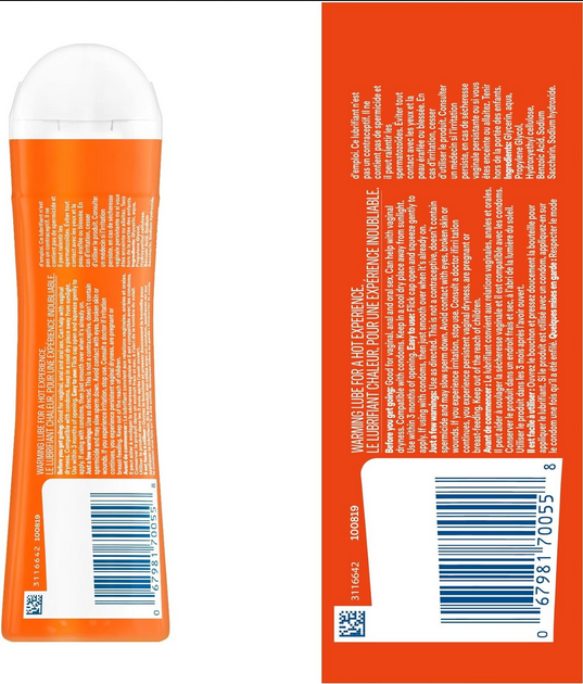 Picture of Durex Lubricant, Play Warmer Lube, 100 ml