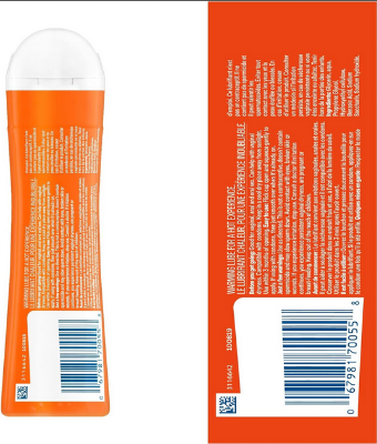 Picture of Durex Lubricant, Play Warmer Lube, 100 ml