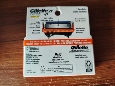 Picture of Gillette Fusion Power Men Razor Blade Refills, 4 Count