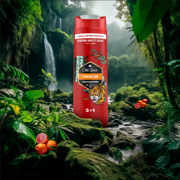 Picture of Old Spice  3-in-1 Shower Gel – Hair, Face & Body Wash-400ml