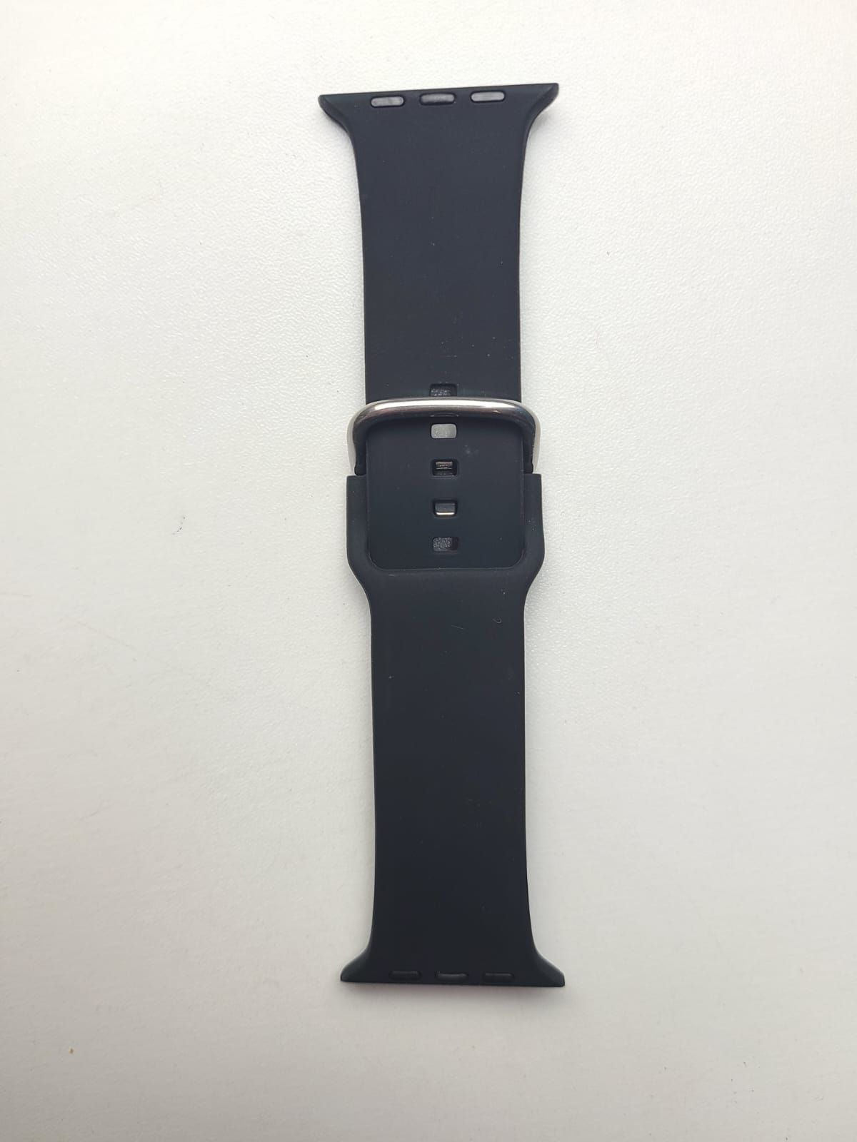 Picture of 42mm-45mm Silicone Strap For smartwatch – Black Color - Black