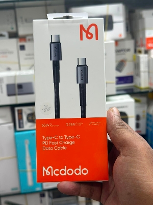 Picture of Original McDodo Type-C to Type-C PD Fast Charge Data Cable 65W - Black