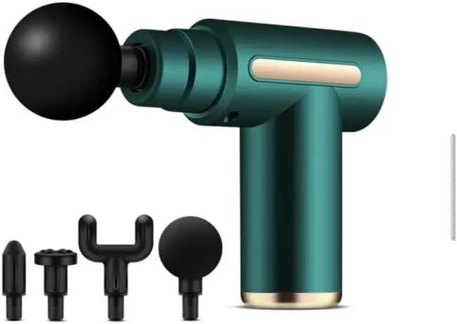 Picture of Mini Electric Massage Gun Portable Deep Tissue Massage Gun - Pain Relief USB Rechargeable Body Massager Message Gun