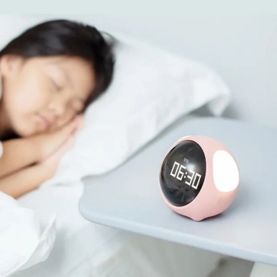 Picture of Xiaomi Cute Expression Alarm Clock With Light