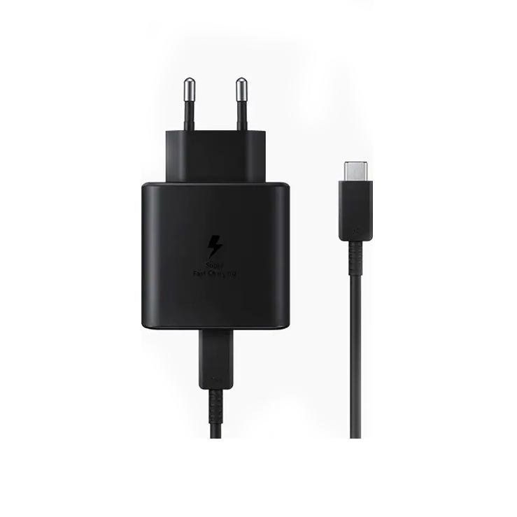 Picture of Samsung 45W 5A USB-C(Original)Power Adapter with Cable ( 1 year replacement warranty) - Black