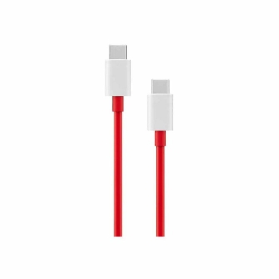 Picture of Oneplus Warp Charge Type-C To Type-C Cable(Original) - Red