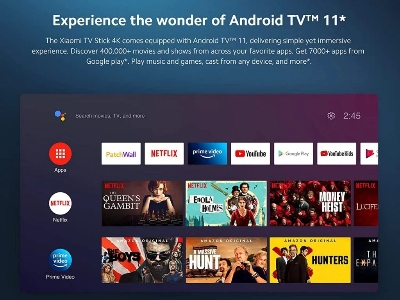 Picture of Xiaomi Mi TV Stick 4K Ultra HD Streaming Device(1 year replacement warranty  ) - Black