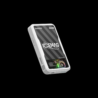 Picture of Shargeek ICEMAG 10000mAh 20W, MagSafe Ice-cooling Transparent Power Bank(6 months replacement warranty) - White