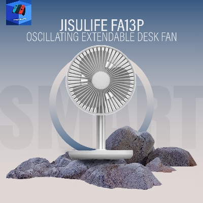 Picture of Jisulife FA13P 8000Mah Oscillating Extendable Desk Fan(2 years replacement warranty)