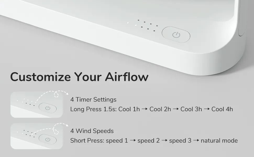 Picture of JISULIFE FA27 Portable Multi-functional Family Cooling Fan(1year replacement warranty)