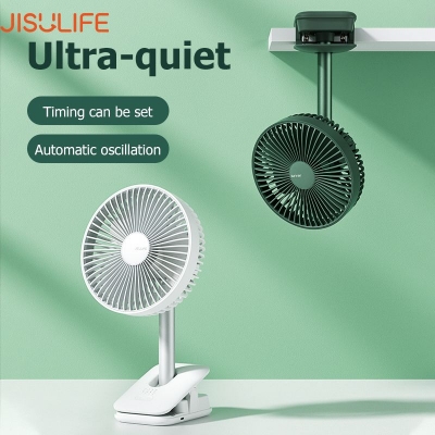 Picture of JISULIFE FA13R Clip Fan Auto-Oscillating Clip-on Fan 8000mAh(1year replacement warranty)