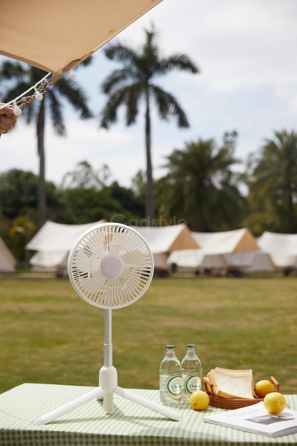 Picture of JISULIFE FA37 Retractable Ceiling Fan USB Ceiling Fan(1year replacement warranty) - White