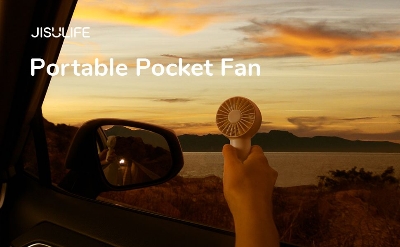 Picture of JISULIFE FA20 Rechargeable Mini Handheld Fan(1year replacement warranty) - White