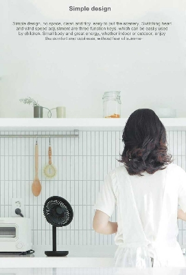 Picture of Xiaomi Solove F5 USB Desktop Fan 4000mAh Battery(2 years replacement warranty) - Black